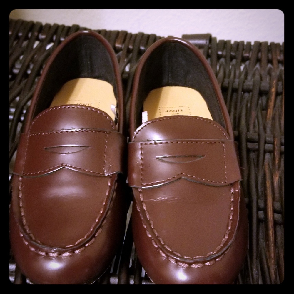 Mint Condition Janie and Jack toddler shoes